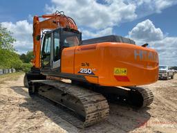 2013 HITACHI ZX250LC HYDRAULIC EXCAVATOR