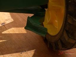 JOHN DEERE 8310 PEDAL TRACTOR (LEFT TIRE ROD FRAME IS BROKE)