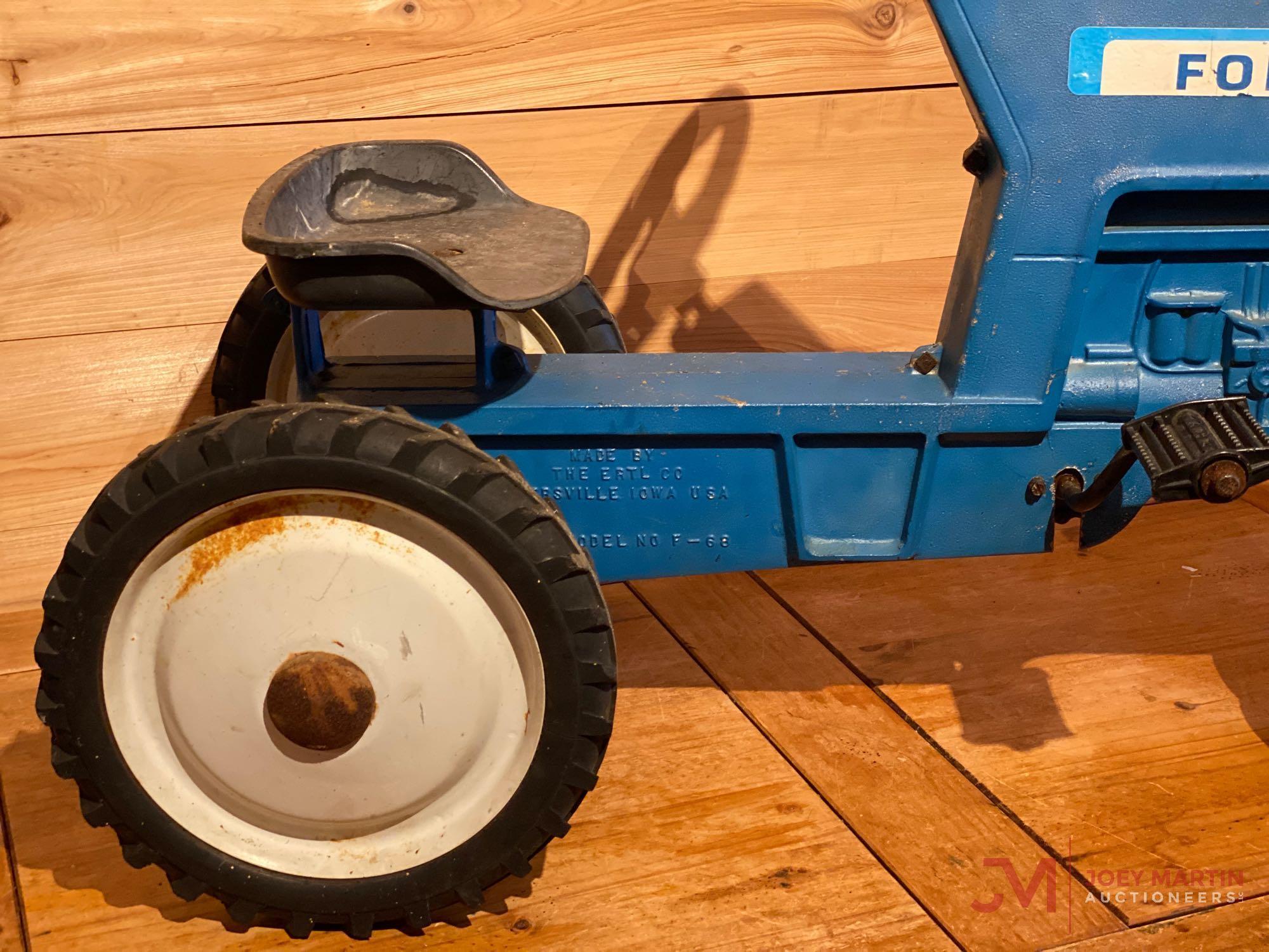 FORD TW-20 PEDAL TRACTOR, MODEL F-68, TRICYCLE