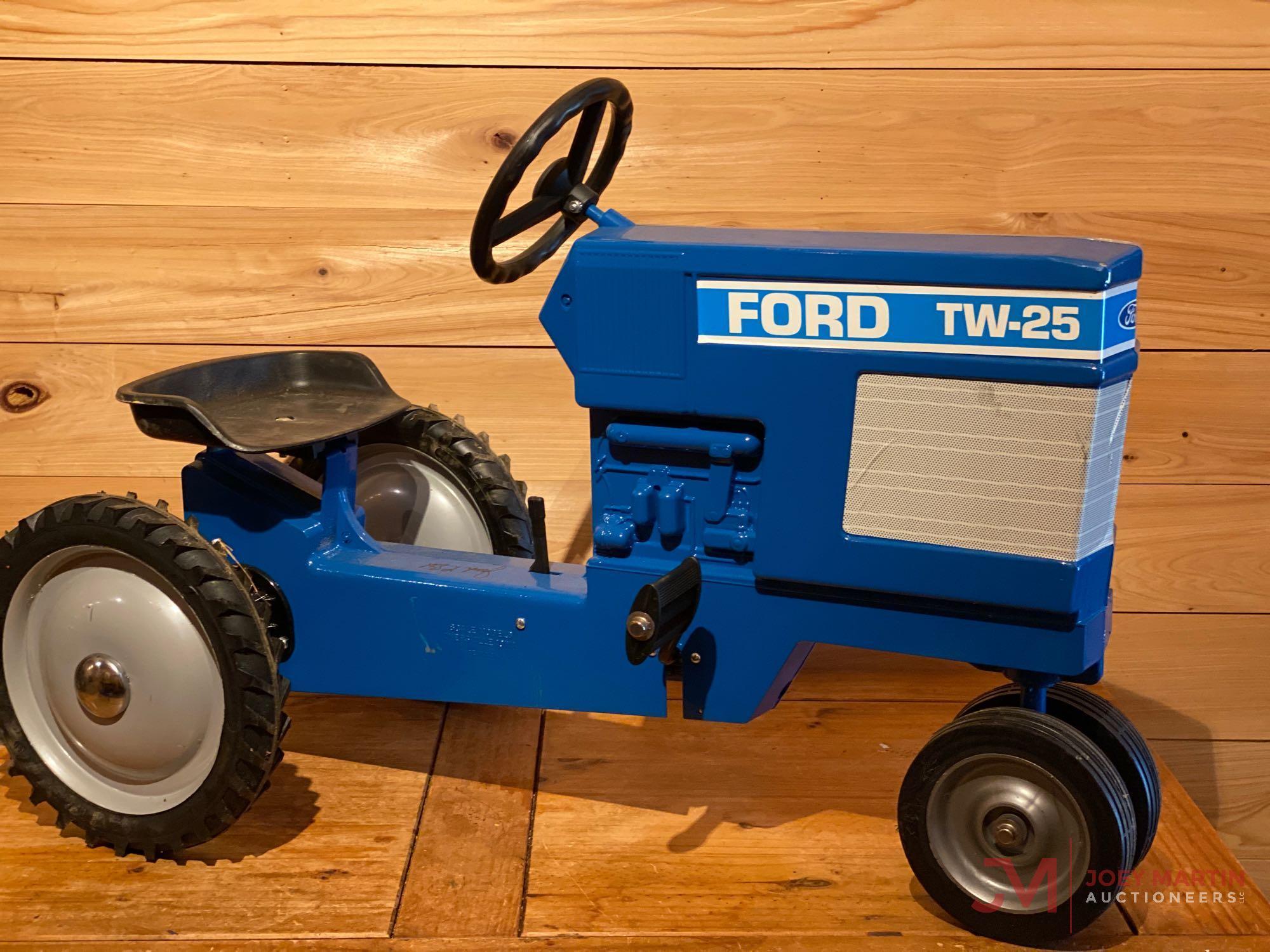 FORD TW-25 PEDAL TRACTOR, TRICYCLE SIGNATURE EDITION (SIGNED BY JOSEPH L. ERTL)