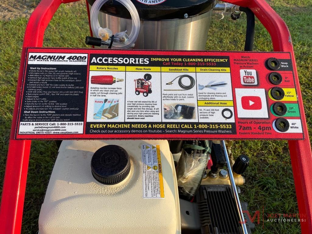 NEW EASY KLEEN MAGNUM GOLD 4000 SERIES HOT WATER PRESSURE WASHER