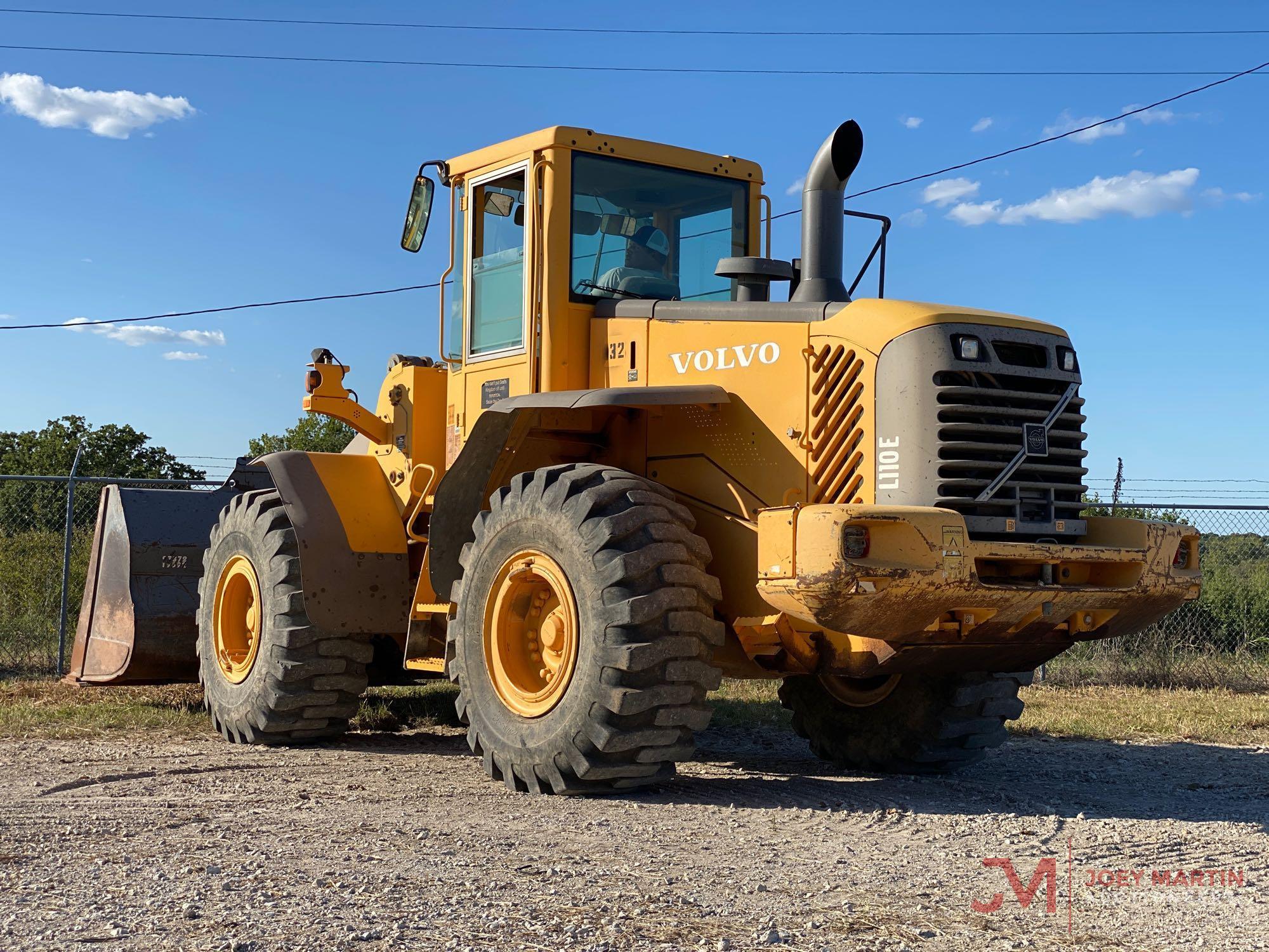 2005 VOLVO L110E RUBBER TIRE LOADER