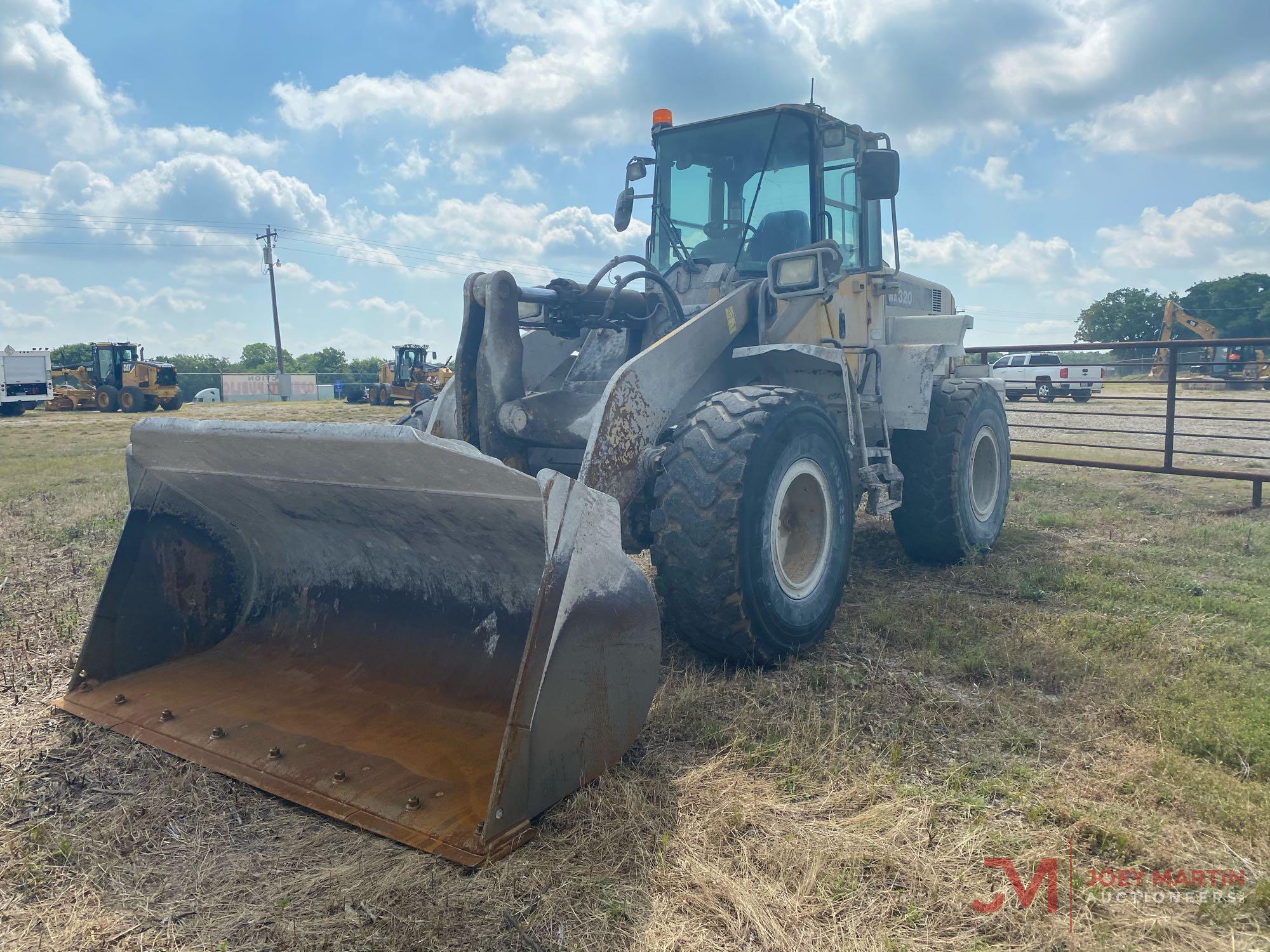 2012 KOMATSU WA320-6 RUBBER TIRE LOADER