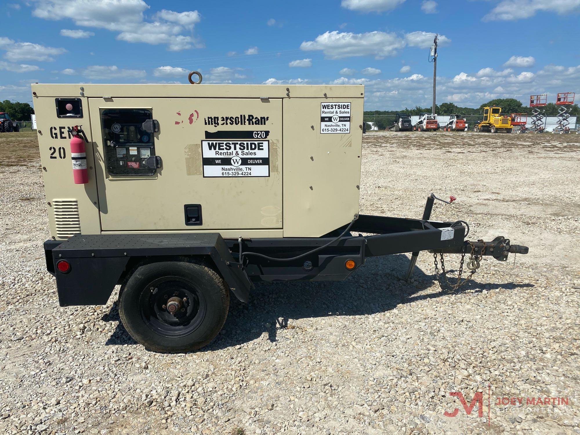 2005 INGERSOL...RAND G20 TOWABLE GENERATOR