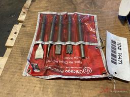 CHICAGO PNEUMATIC 6 PCS AIR CHISEL SET