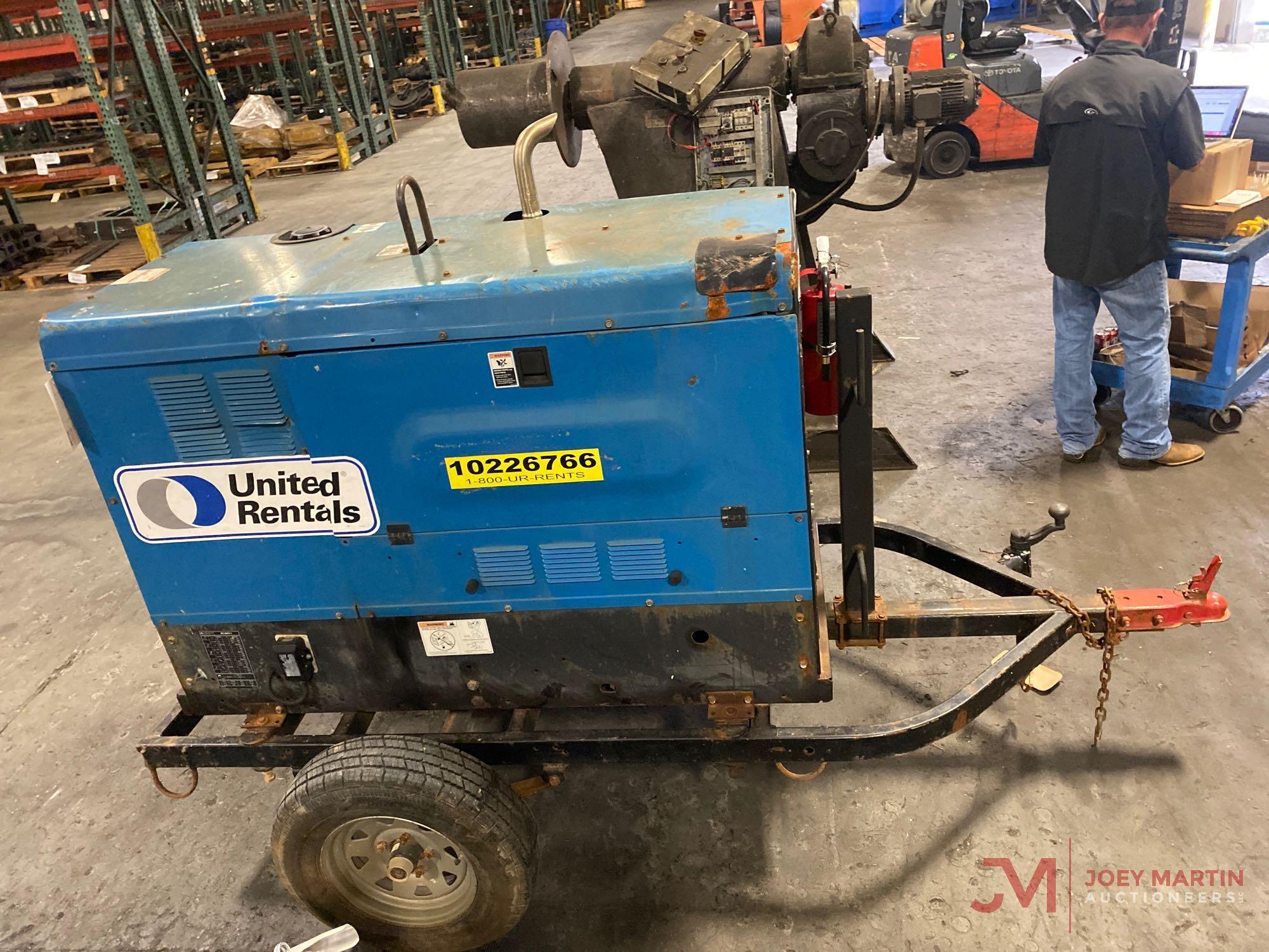 MILLER BIG BLUE 500D TOWABLE DC WELDER/GENERATOR