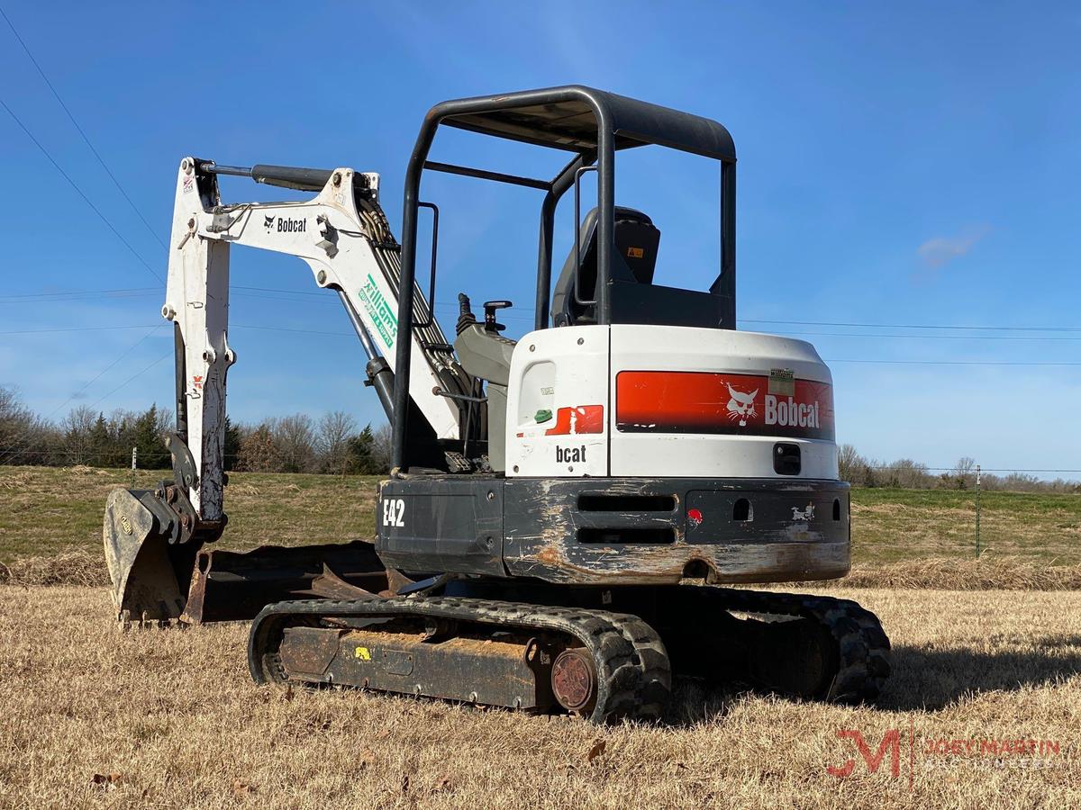 2015 BOBCAT E42 MINI EXCAVATOR