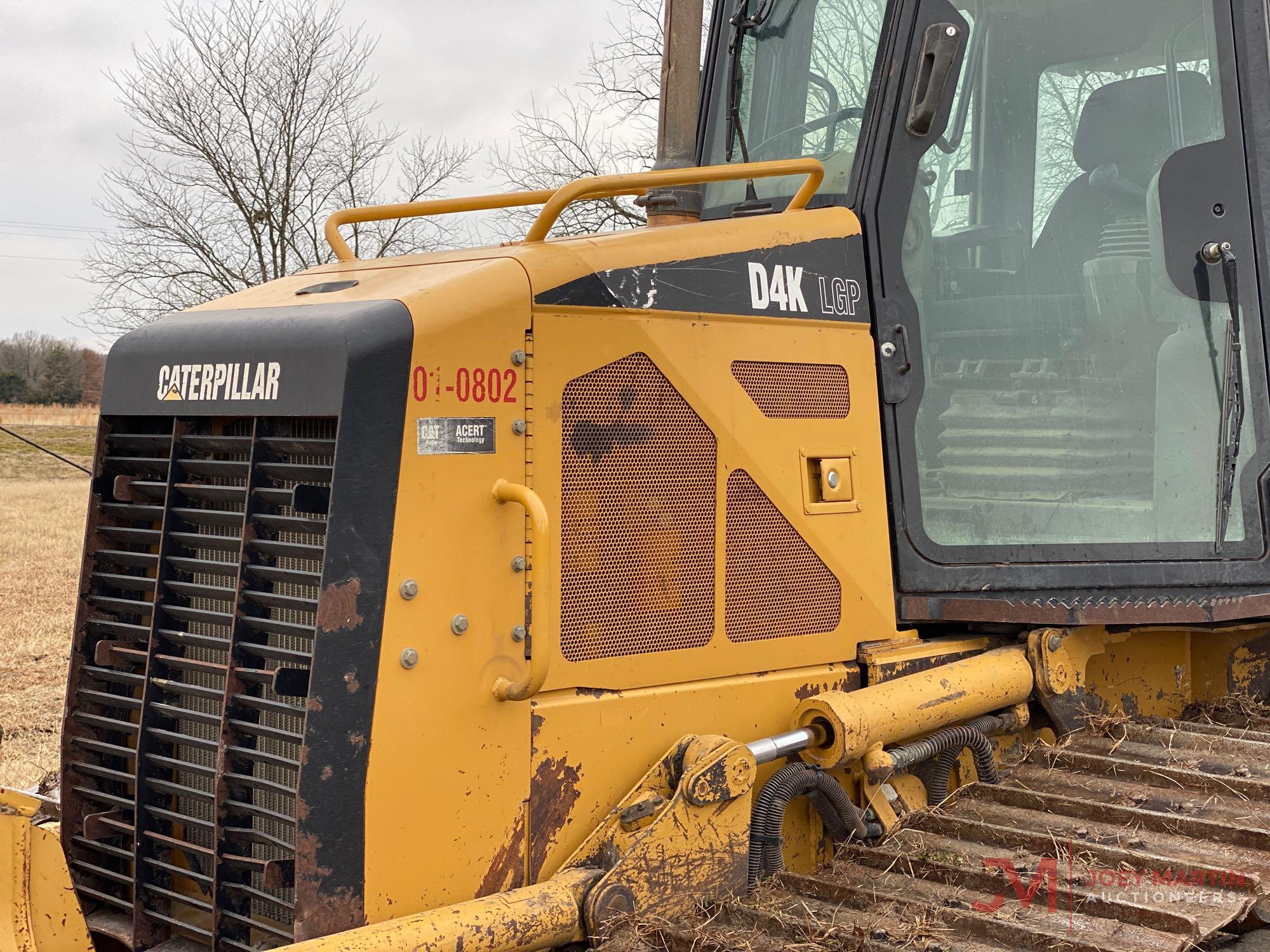 2008 CAT D4K LGP CRAWLER DOZER