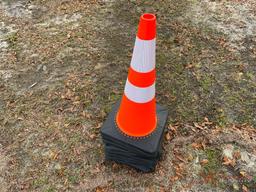 (10) NEW SAFETY CONES