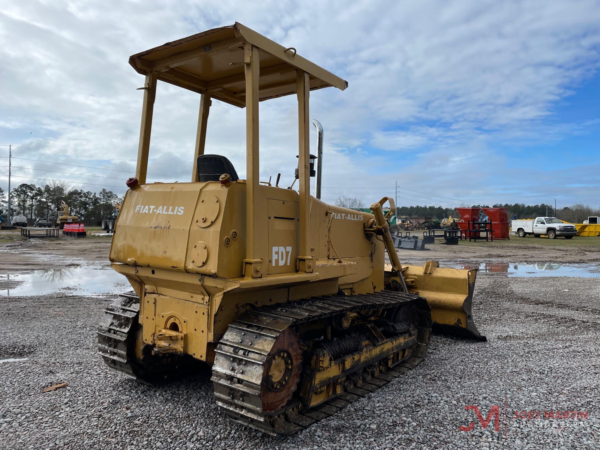 1984 FIAT-ALLIS FD7 CRAWLER DOZER