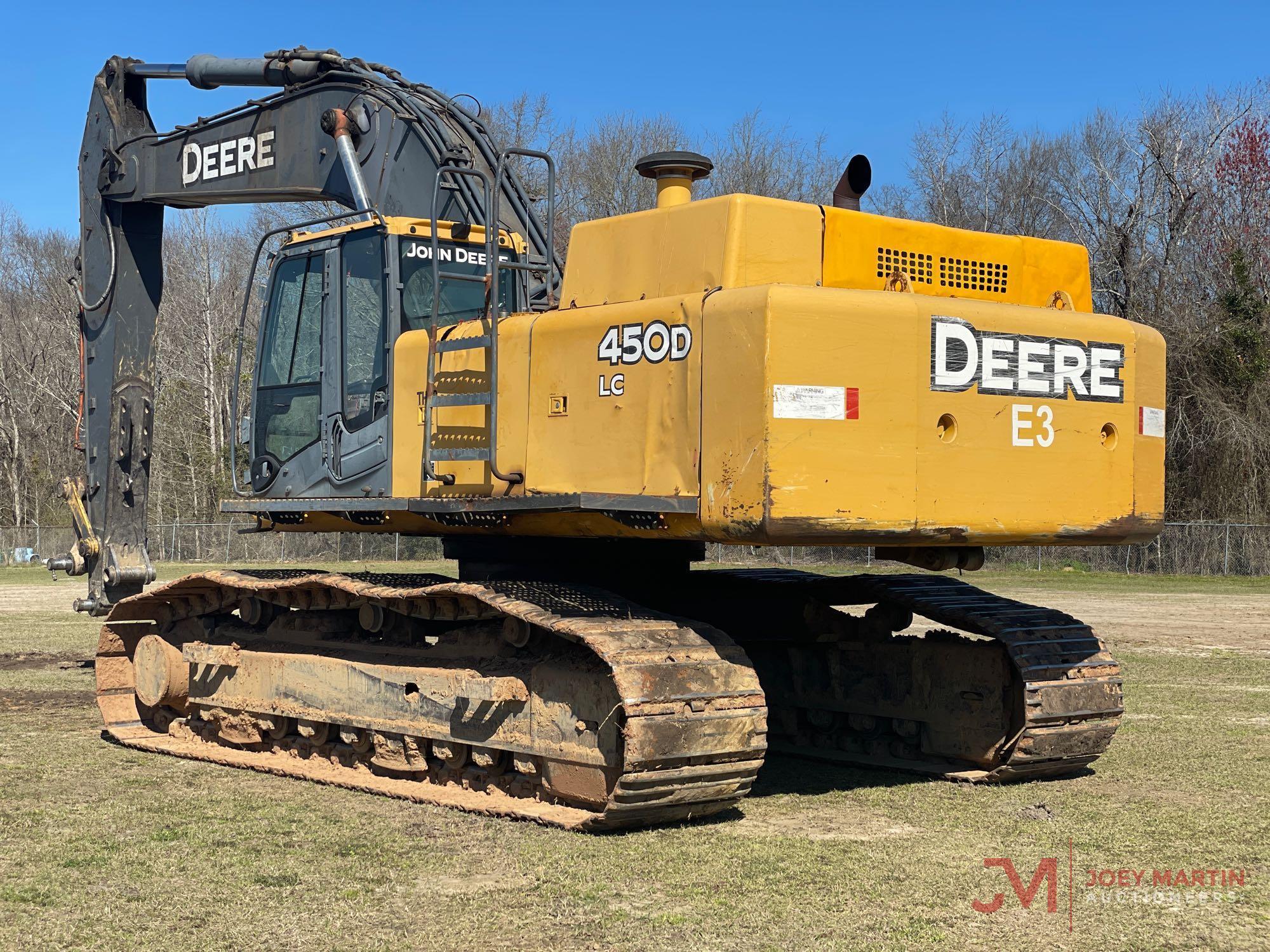 2006 JOHN DEERE 450DLC HYDRAULIC EXCAVATOR