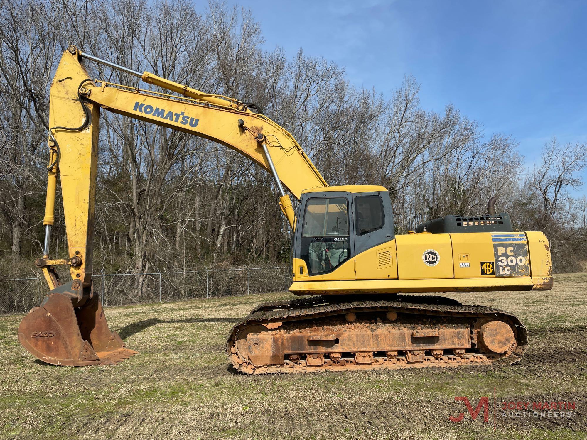 2006 KOMATSU PC300LC-7EO HYDRAULIC EXCAVATOR