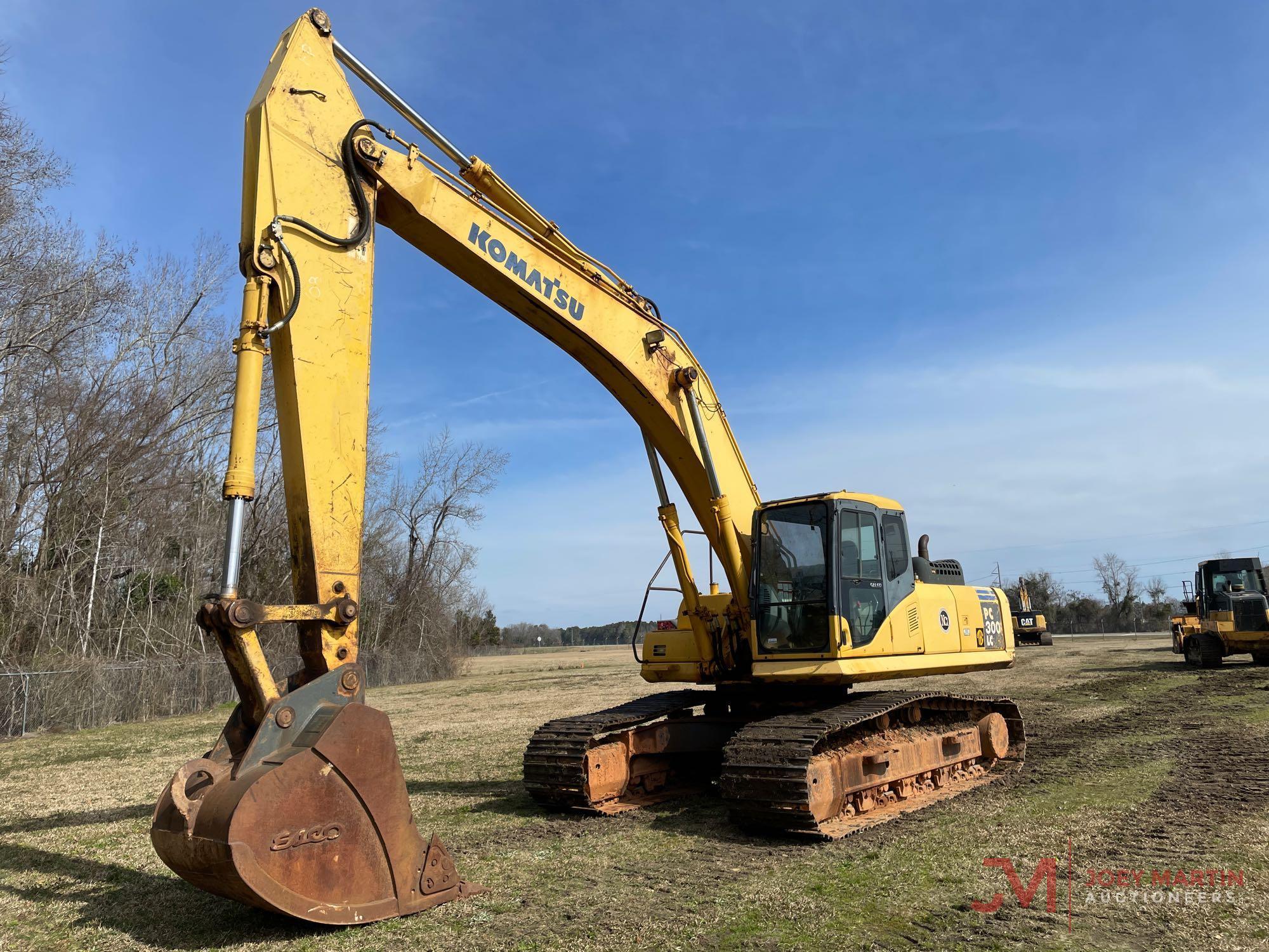 2006 KOMATSU PC300LC-7EO HYDRAULIC EXCAVATOR