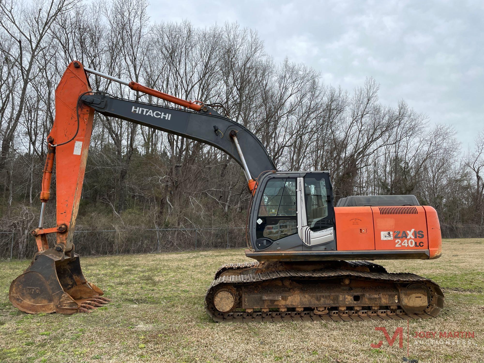 2007 HITACHI 240LC-3 ZAXIS HYDRAULIC EXCAVATOR