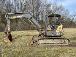 2014 VOLVO ECR88D HYDRAULIC EXCAVATOR