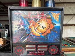 WILLIAMS F-14 TOMCAT PINBALL GAME