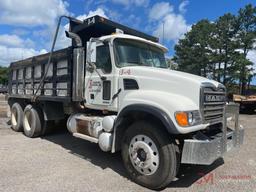 2005 MACK CV713 GRANITE T/A DUMP TRUCK