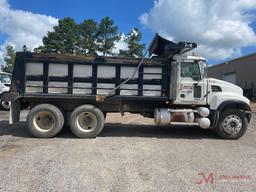 2005 MACK CV713 GRANITE T/A DUMP TRUCK