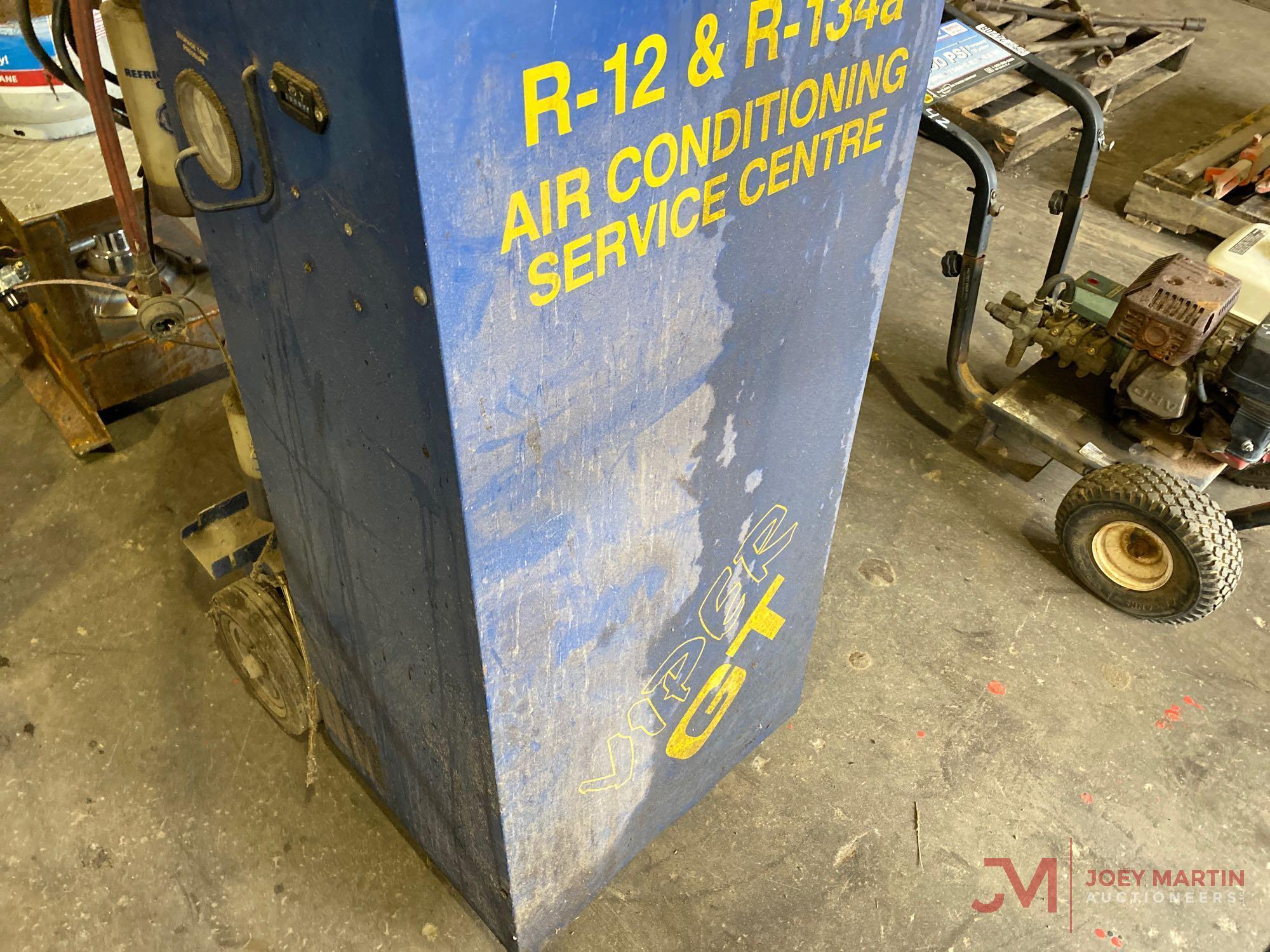 R-12 AND R-134A AIR CONDITIONED SERVICE CENTER