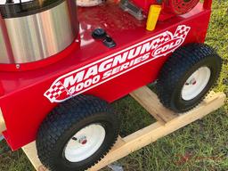 NEW MAGNUM 4000 SERIES GOLD PORTABLE HOT WATER PRESSURE WASHER