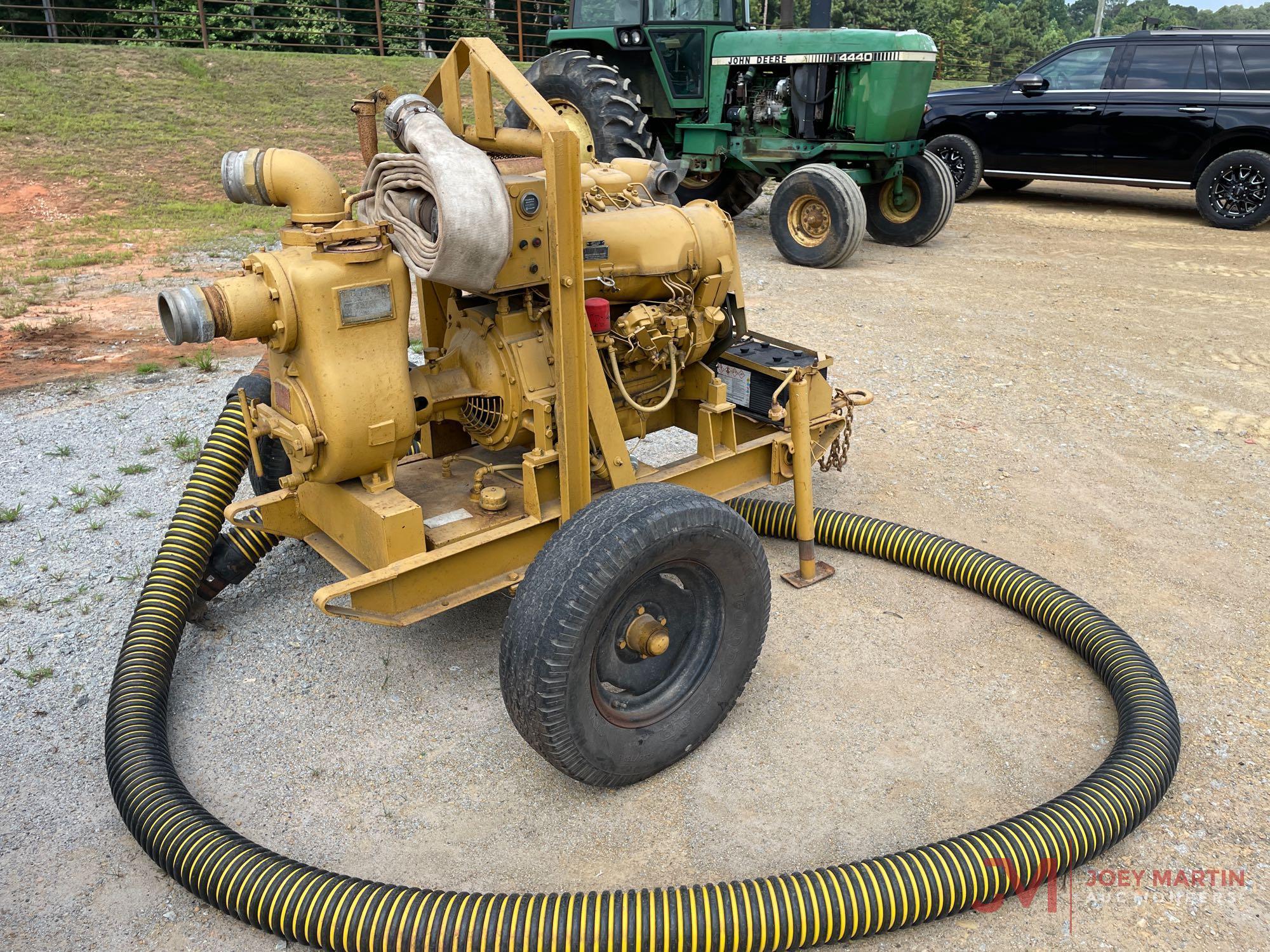 GORMAN RUPP 4" TOWABLE PUMP