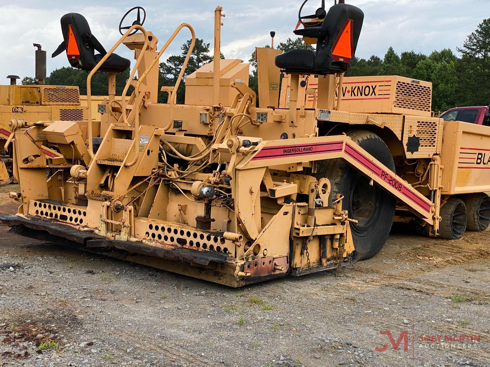 1995 BLAW KNOX PF-200B PAVER