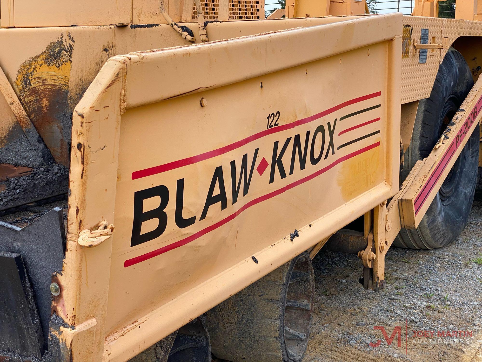 1995 BLAW KNOX PF-200B PAVER