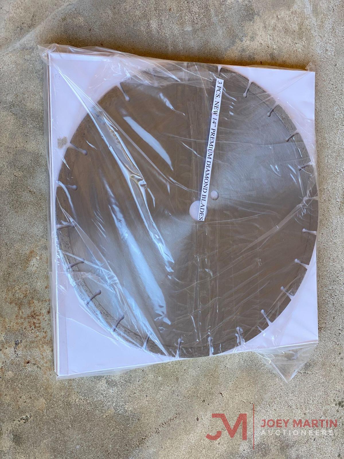 (3) PC 14" PREMIUM DIAMOND BLADES