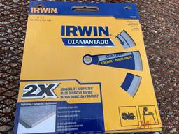 NEW IRWIN 14" X 1" DIAMOND SAW BLADE