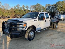 2015 FORD F-350 XL SUPER DUTY FLATBED TRUCK