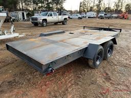 HOMEMADE 14" TANDEM AXLE UTILITY TRAILER