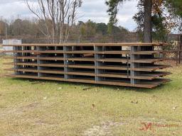 (1) NEW HD 20' 6-BAR...CONTINUOUS...FENCE PANEL