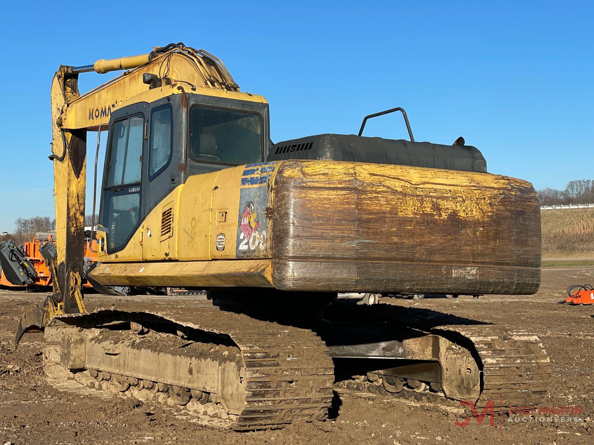 2002 KOMASTU PC200LC-7 HYDRAULIC EXCAVATOR