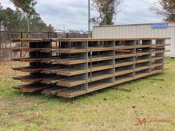 (1) NEW HD 20' 6-BAR CONTINUOUS FENCE PANEL