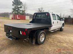 ...2015 FORD F-350 4X4 FLATBED TRUCK