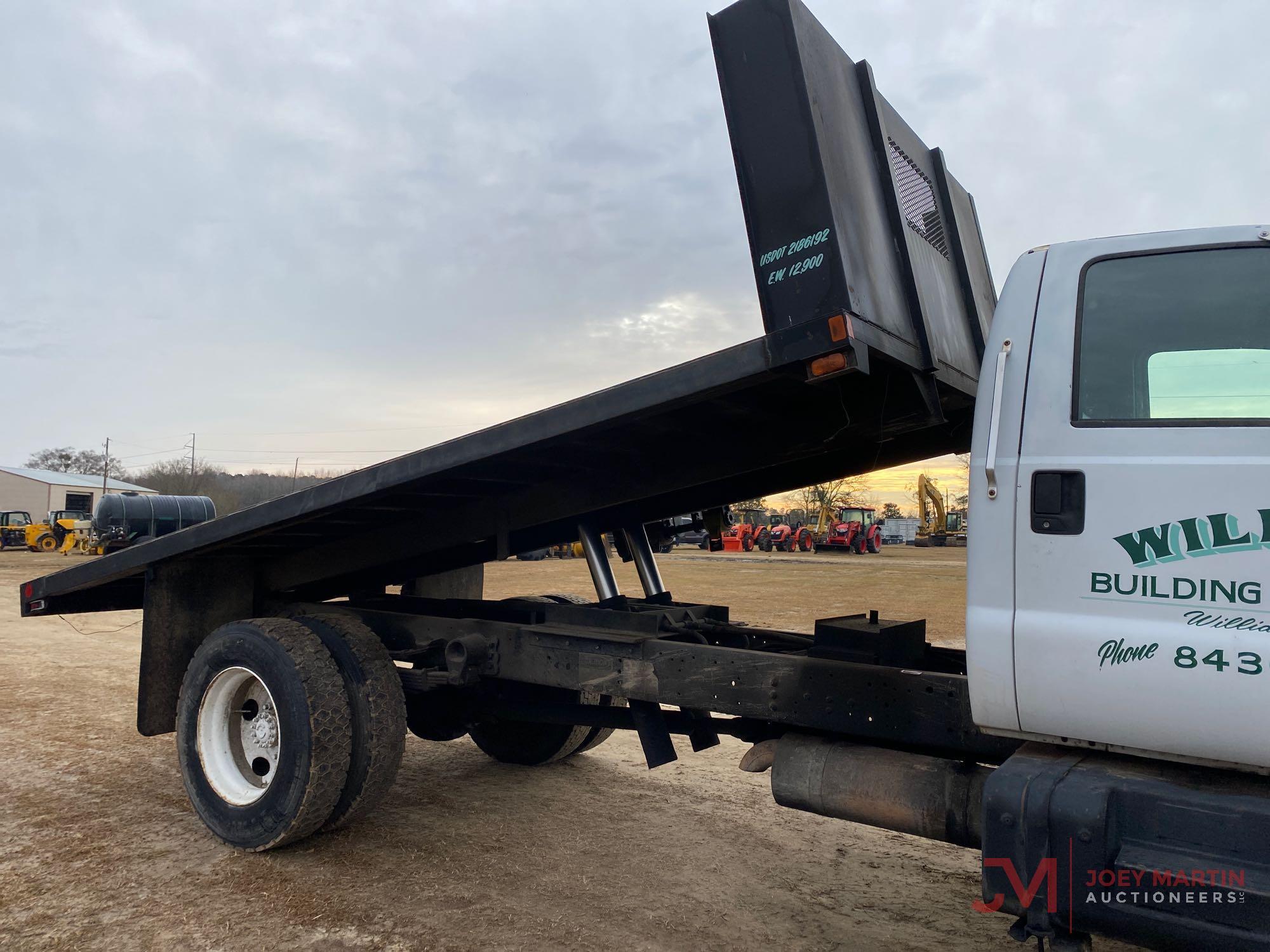 2000 FORD F650 DUMP TRUCK