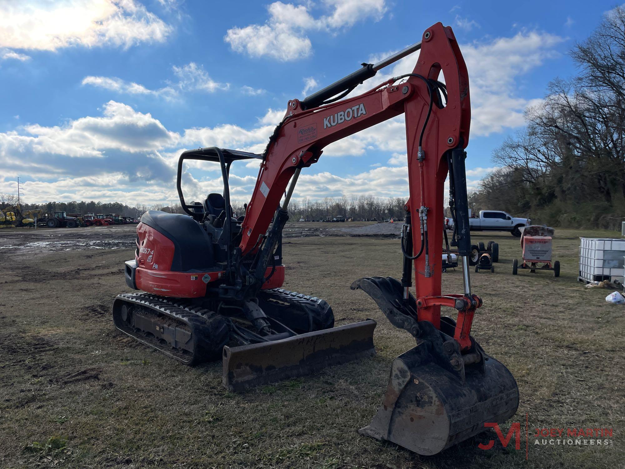 2018 KUBOTA KXO57-4 MINI EXCAVATOR