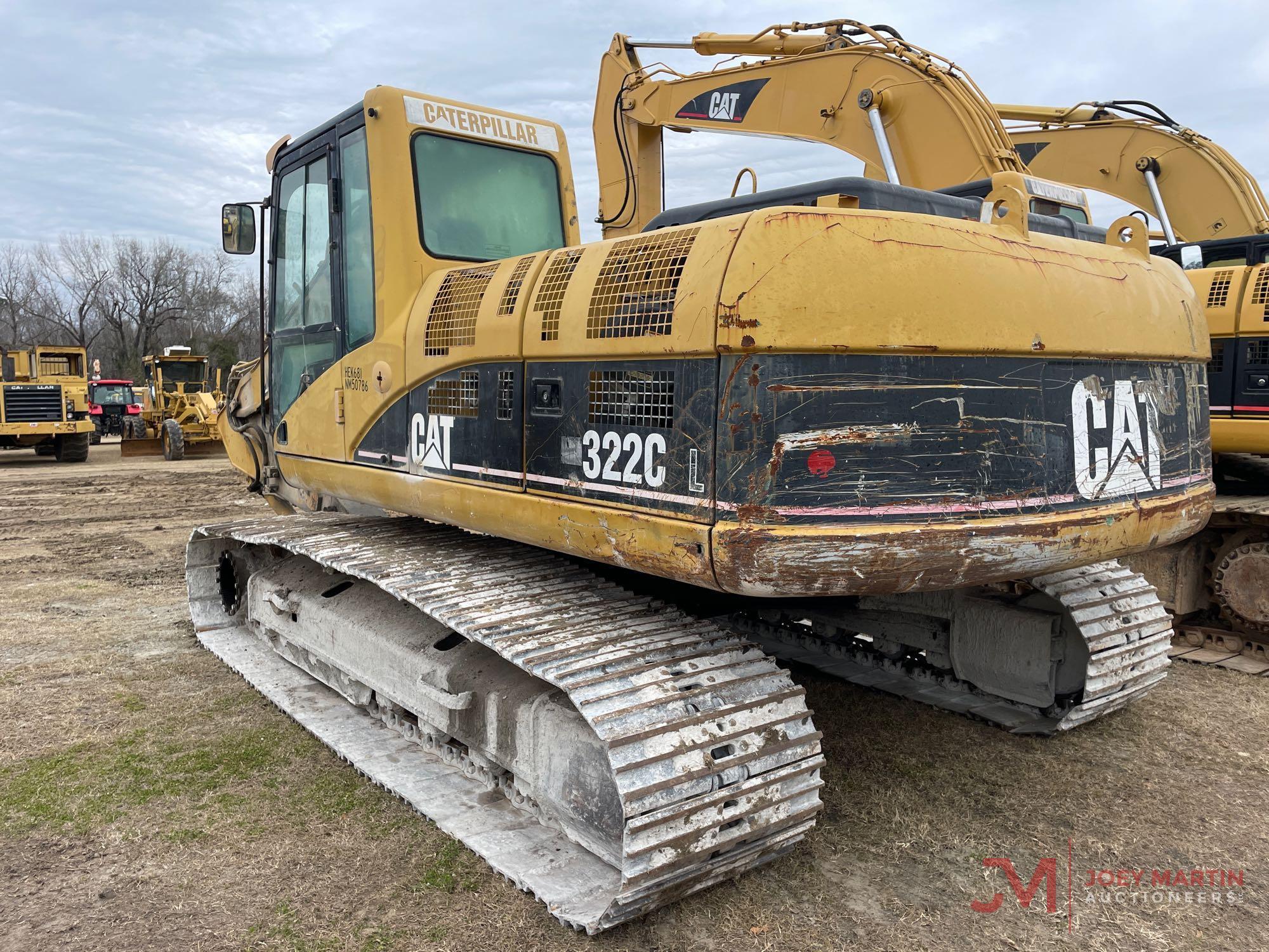 2004 CAT 322 CL HYDRAULIC EXCAVATOR