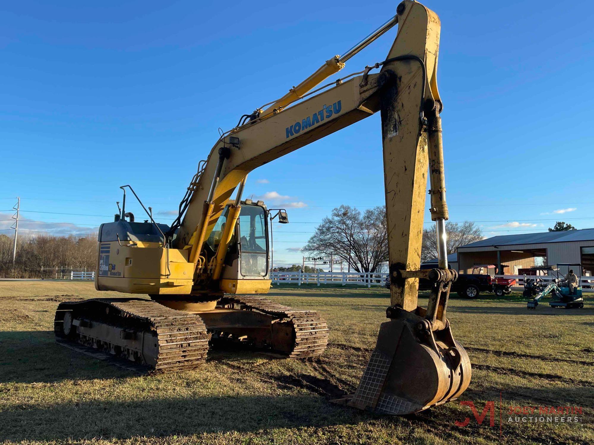 2006 KOMATSU PC308USLC-3EO HYDRAULIC EXCAVATOR