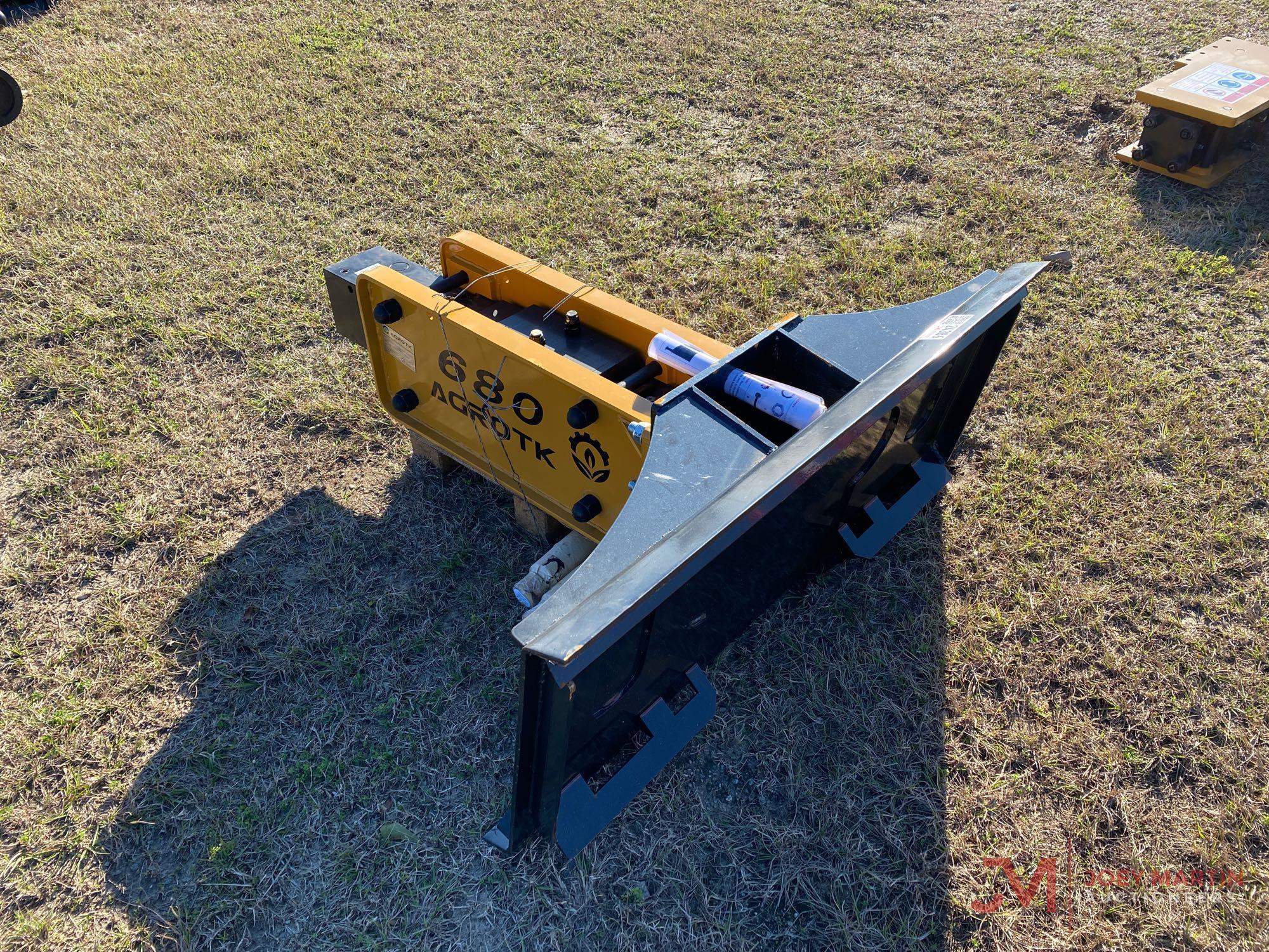 NEW 2021 AGROTK 680 HYDRAULIC HAMMER/BREAKER