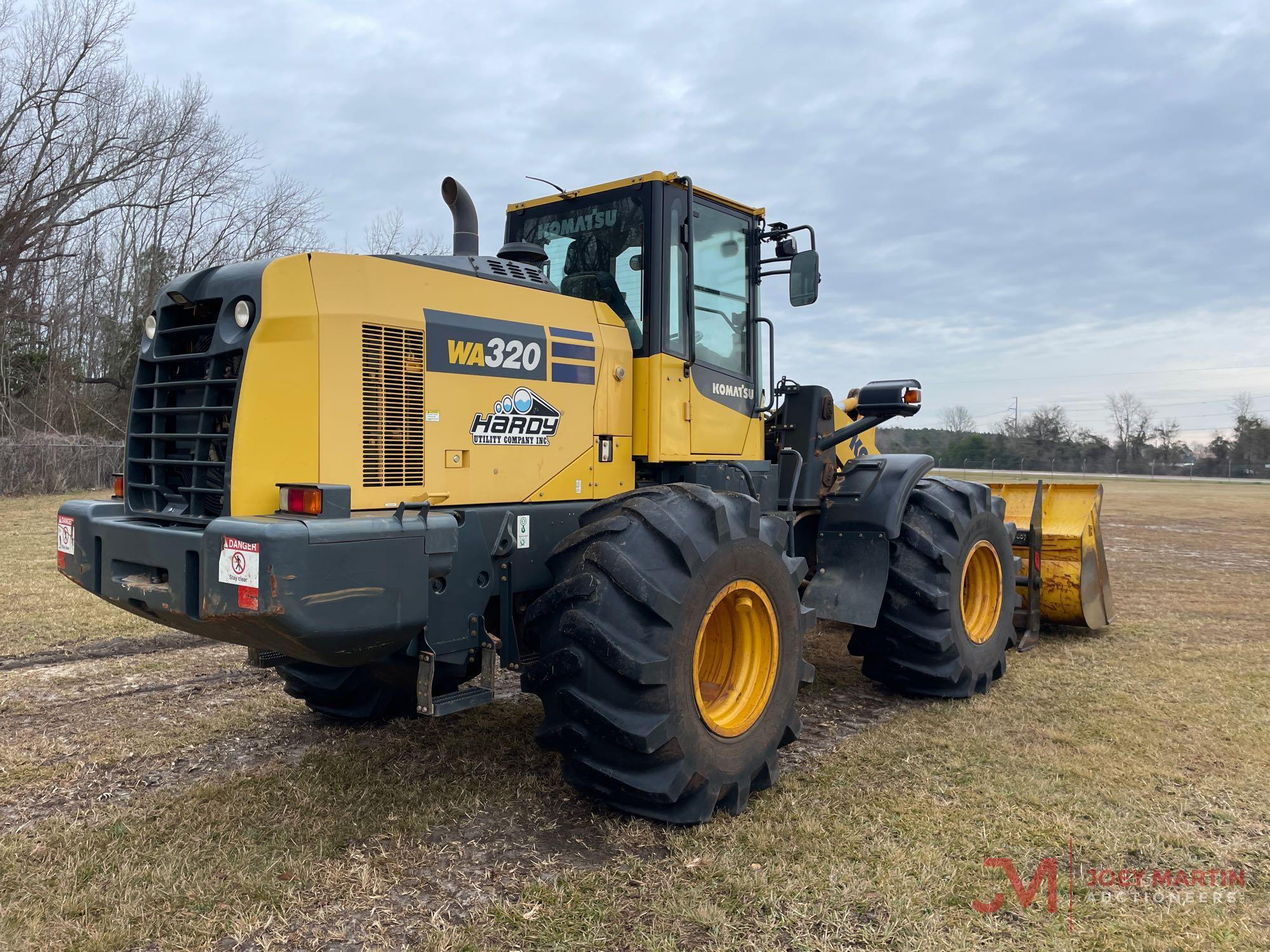 2018 KOMATSU WA320-8 RUBBER TIRE LOADER