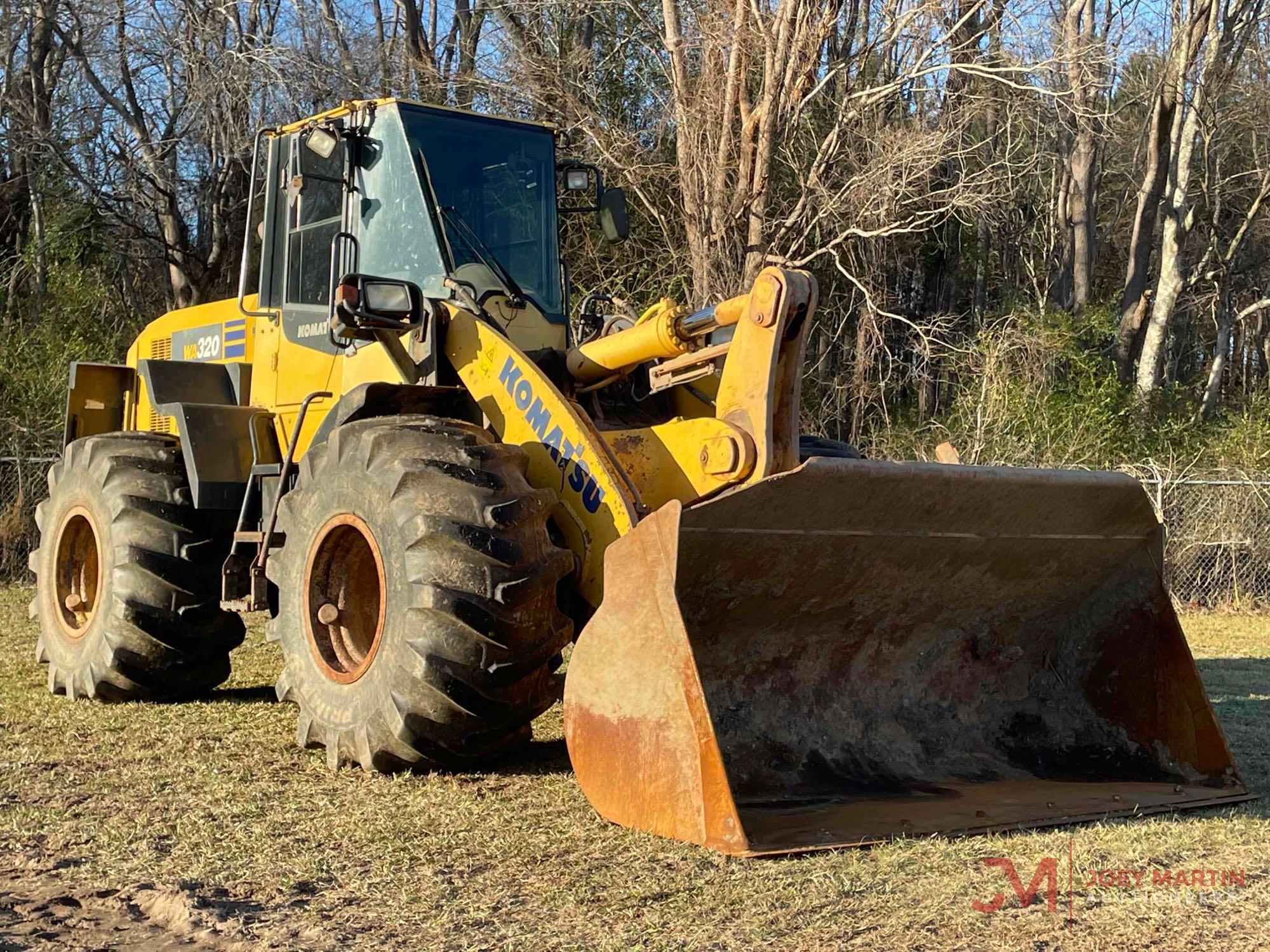 2014 KOMATSU WA320-7 RUBBER TIRE LOADER