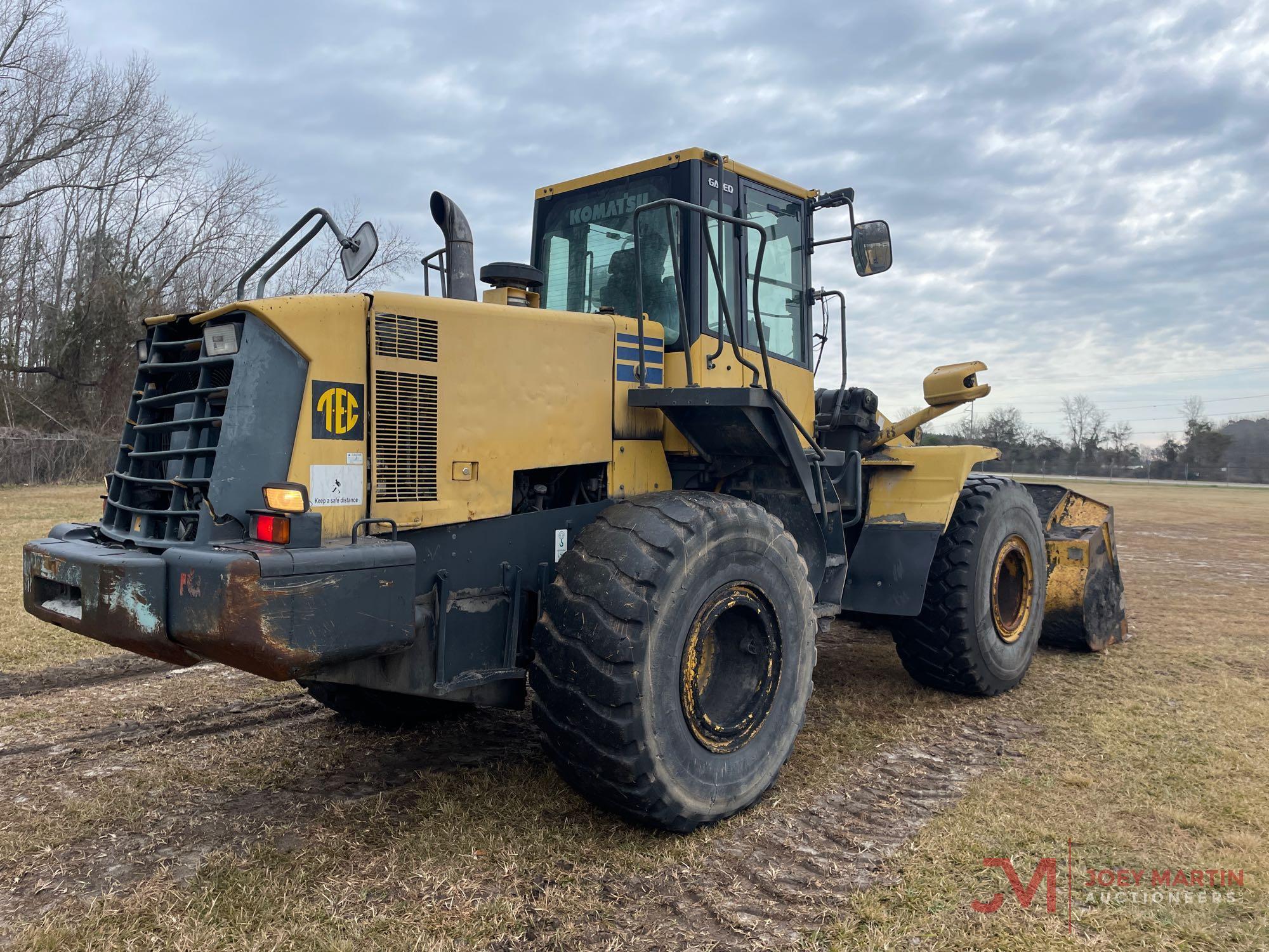 2007 KOMASTU WA430-6 RUBBER TIRE LOADER