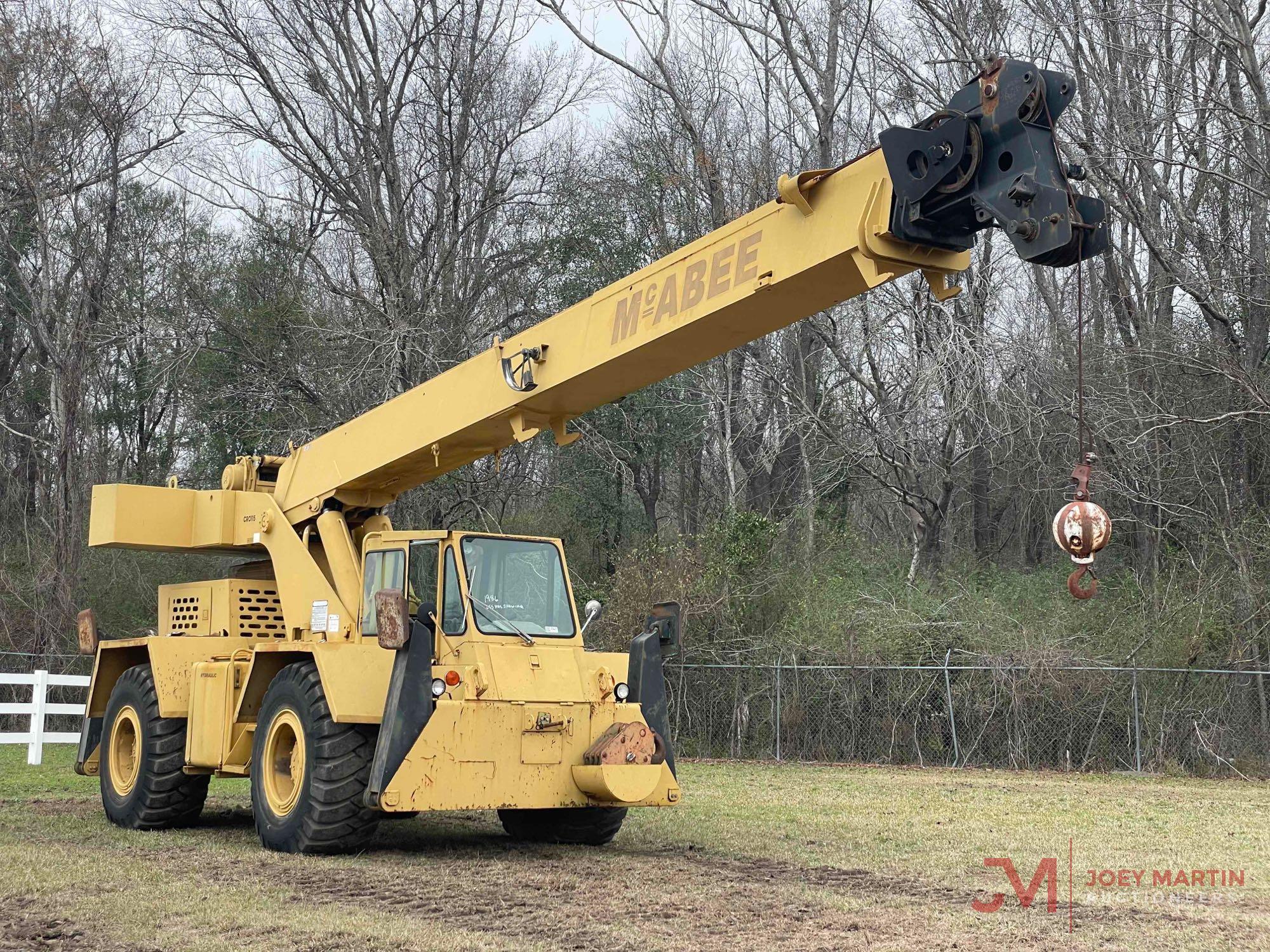 1986 GROVE RT58C CRANE