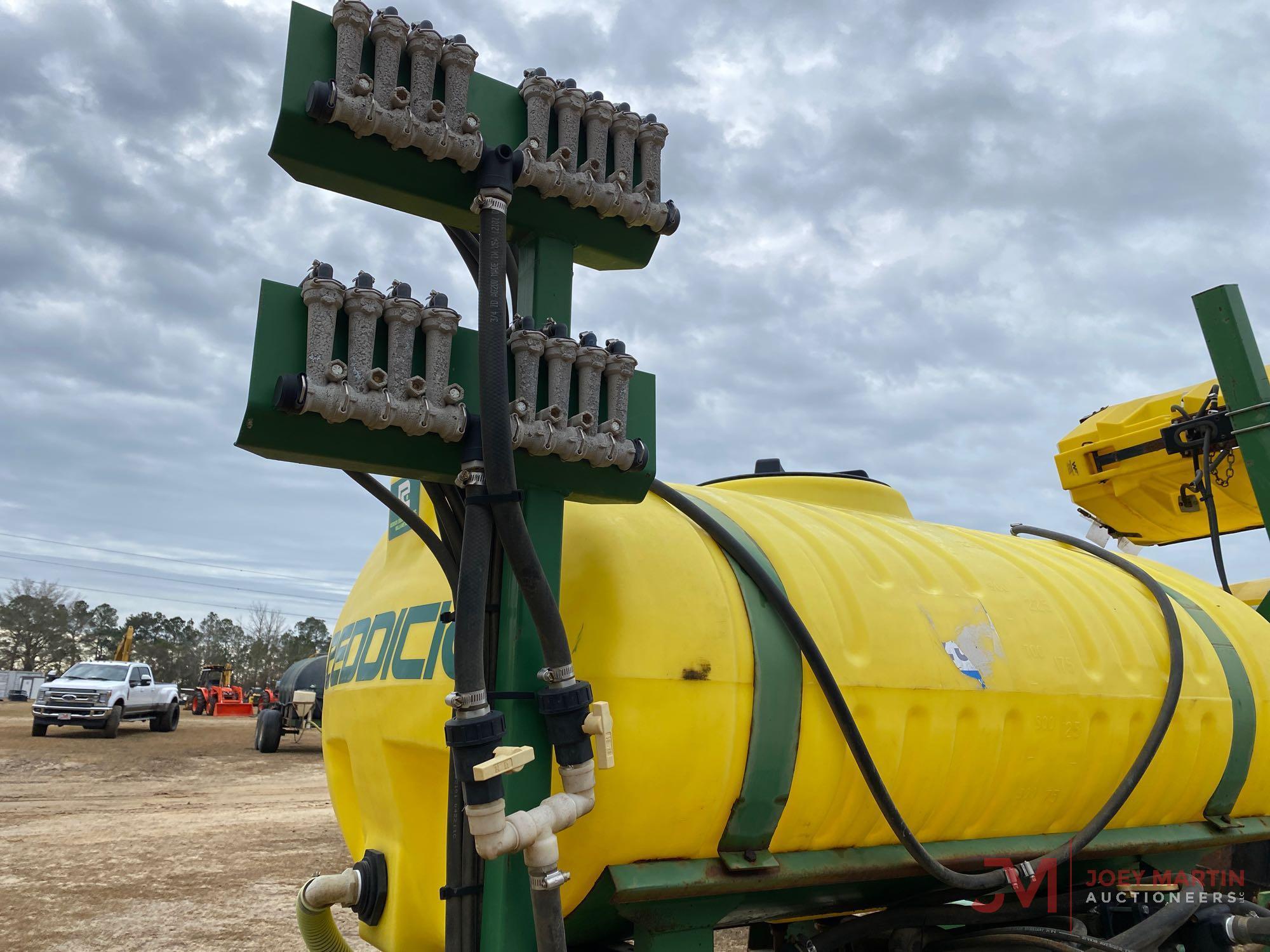 REDDICK 3PH HOODED BOOM SPRAYER