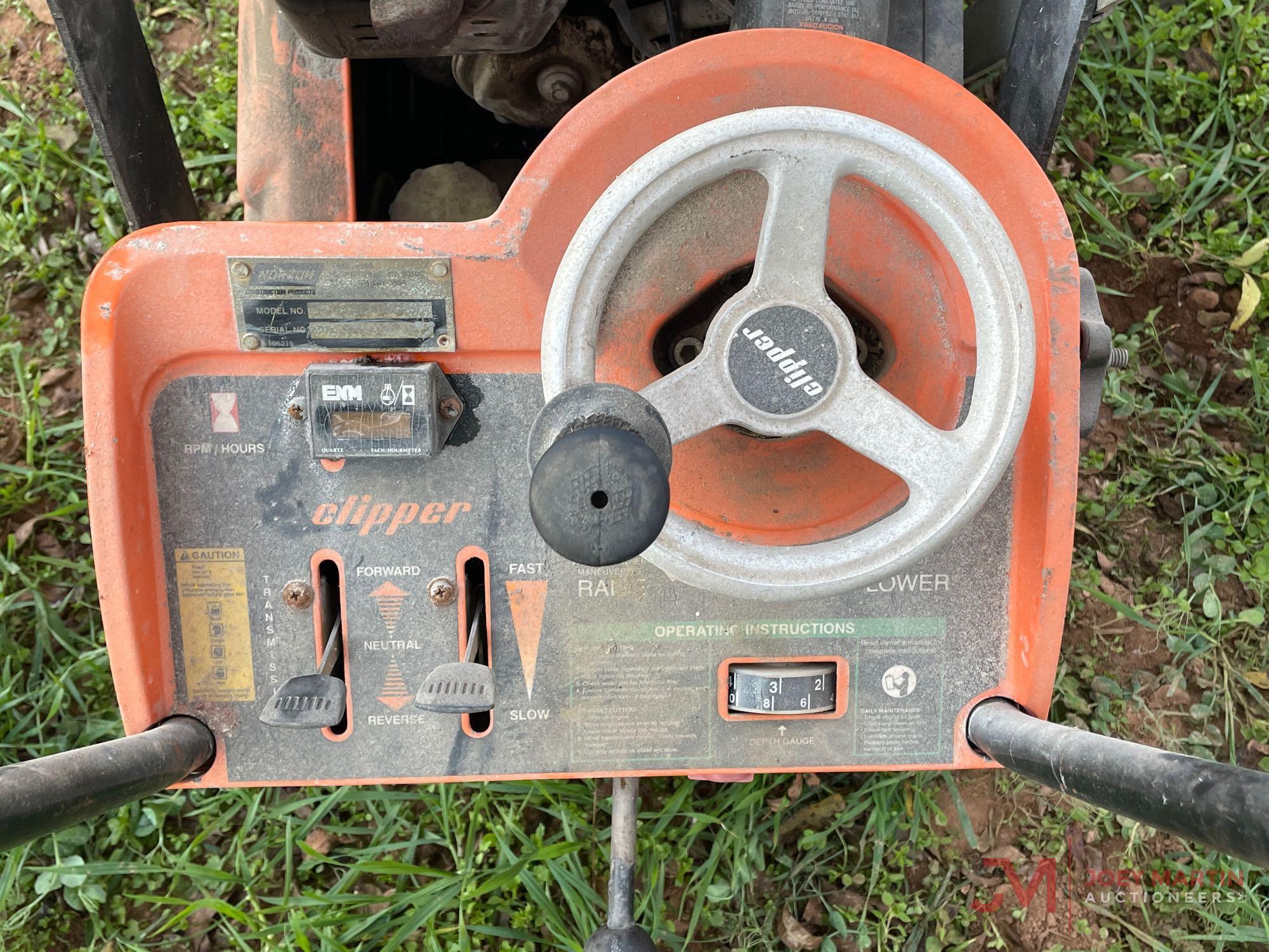 CLIPPER WALK BEHIND CONCRETE SAW