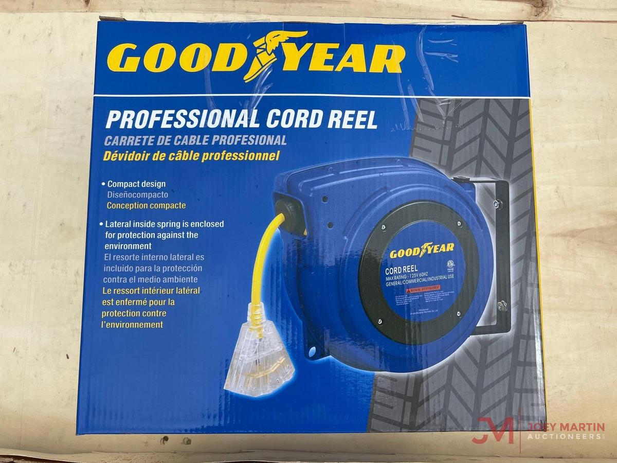 NEW GOODYEAR PROFESSIONAL CORD REEL