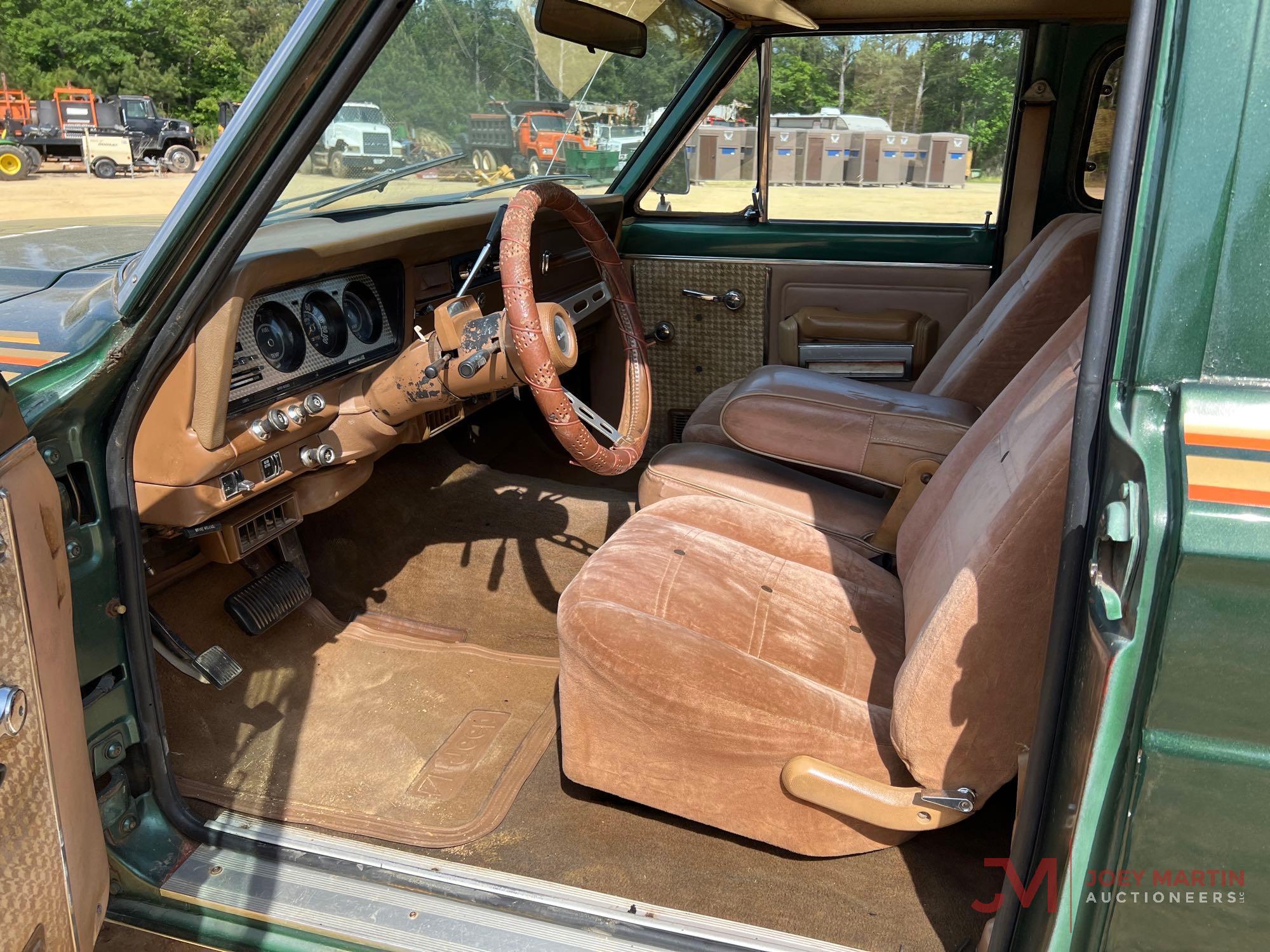 1979 JEEP CHEROKEE GOLDEN EAGLE