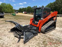 2021 KUBOTA SVL97-2 MULTI TERRAIN LOADER WITH HEAVY DUTY HYDRAULIC TREE CUTTER