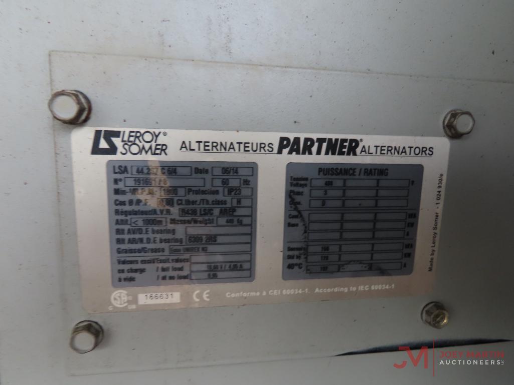 2007 IR G125 PORTABLE GENERATOR